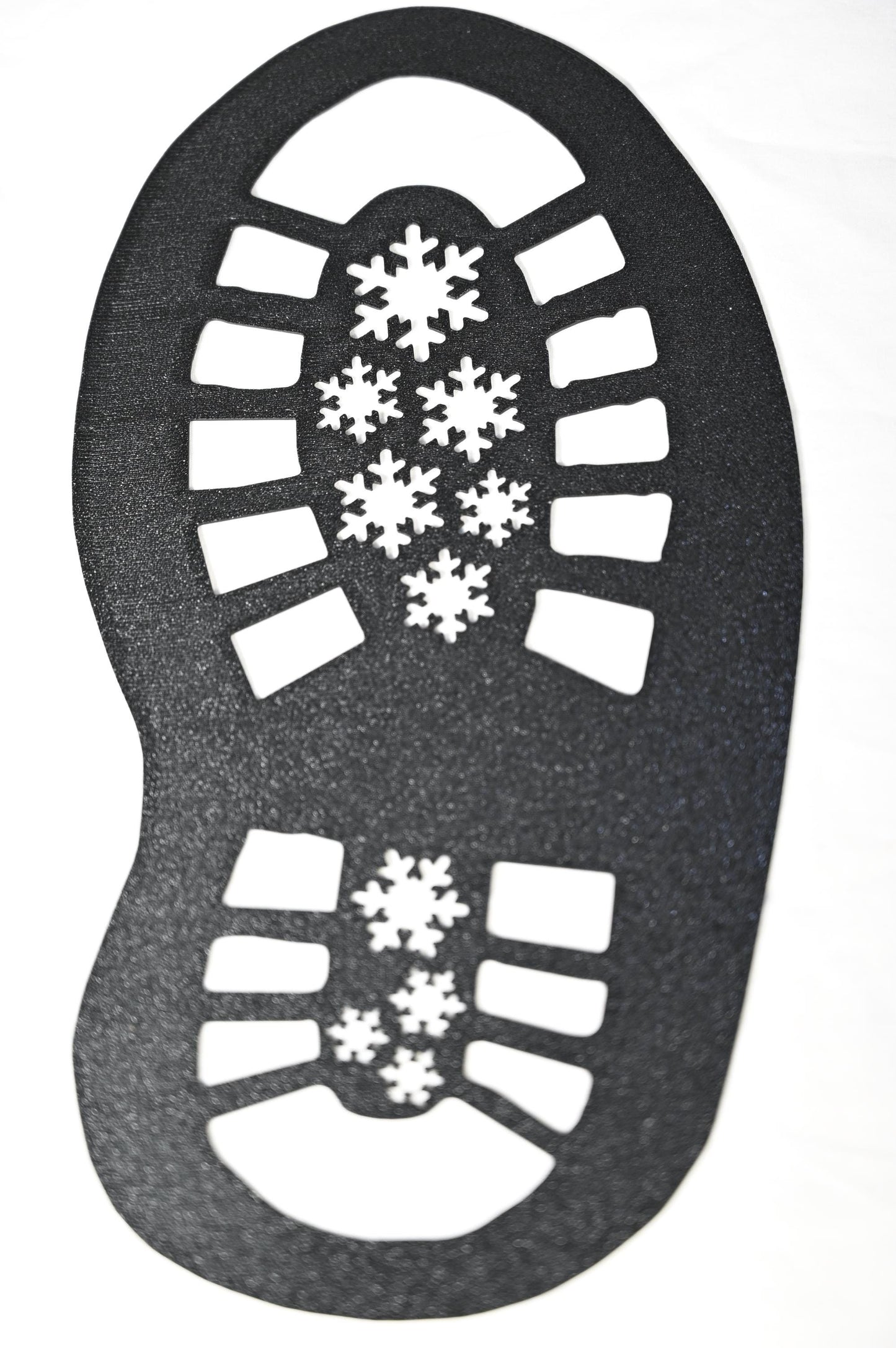 Christmas Footprint Stencils