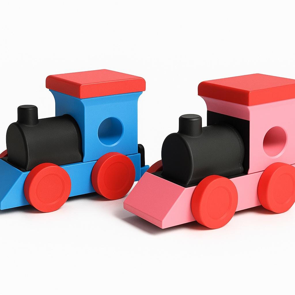 Alphabet Train Personalised Name Colourful Educational Early Learning Toy Christening or Birthday present Toddler Toy Montessori Toy Quality
