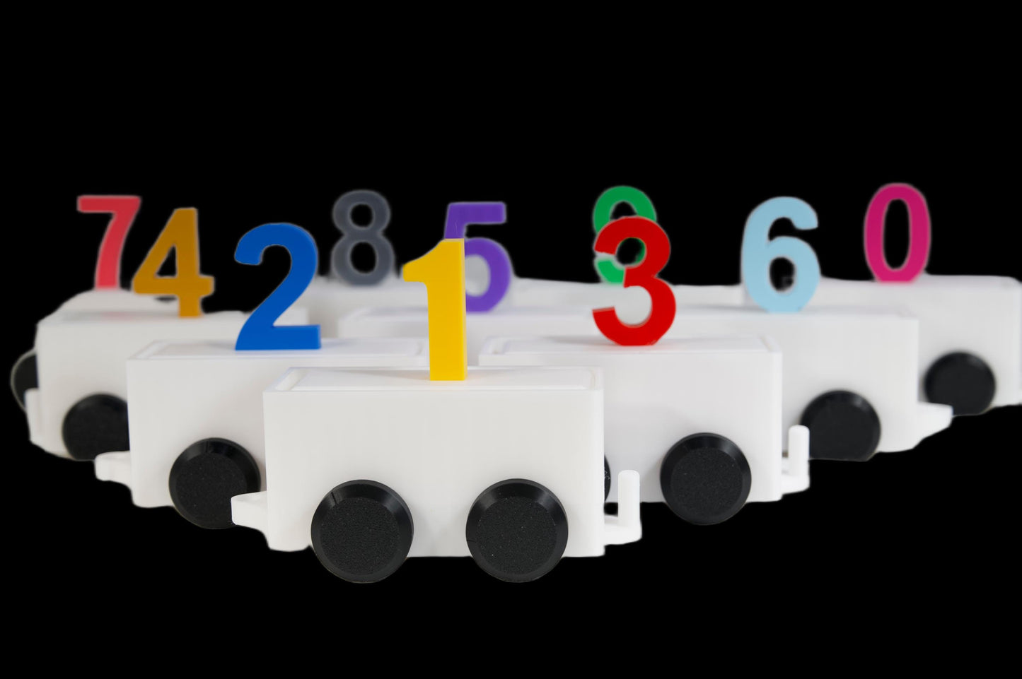 Number Blocks for train, all 10 blocks, educational numbers, montessori learning, mathematics, easy teaching, fun learning, numbers,