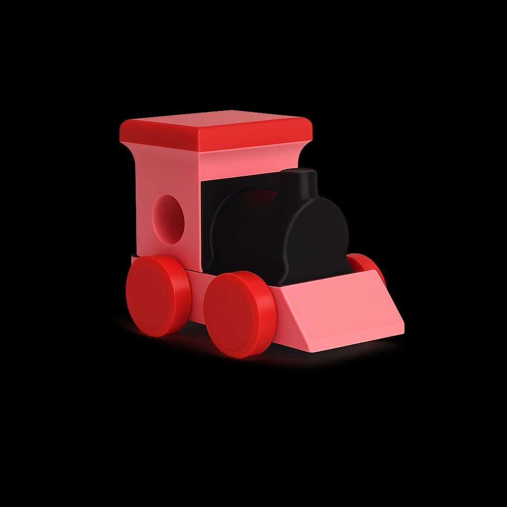 Alphabet Train Personalised Name Colourful Educational Early Learning Toy Christening or Birthday present Toddler Toy Montessori Toy Quality