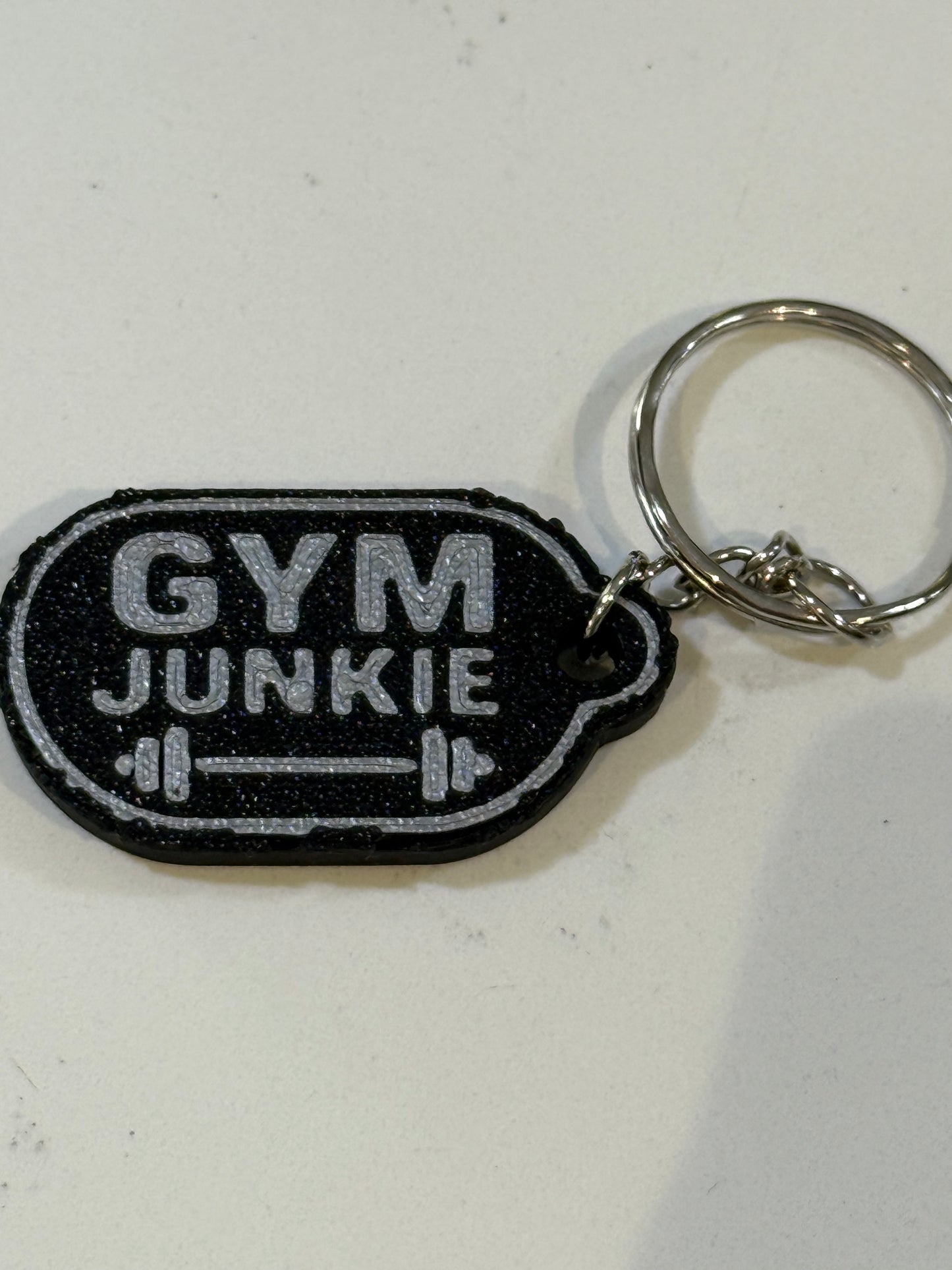 Gym Junkie Key chain / bag chain