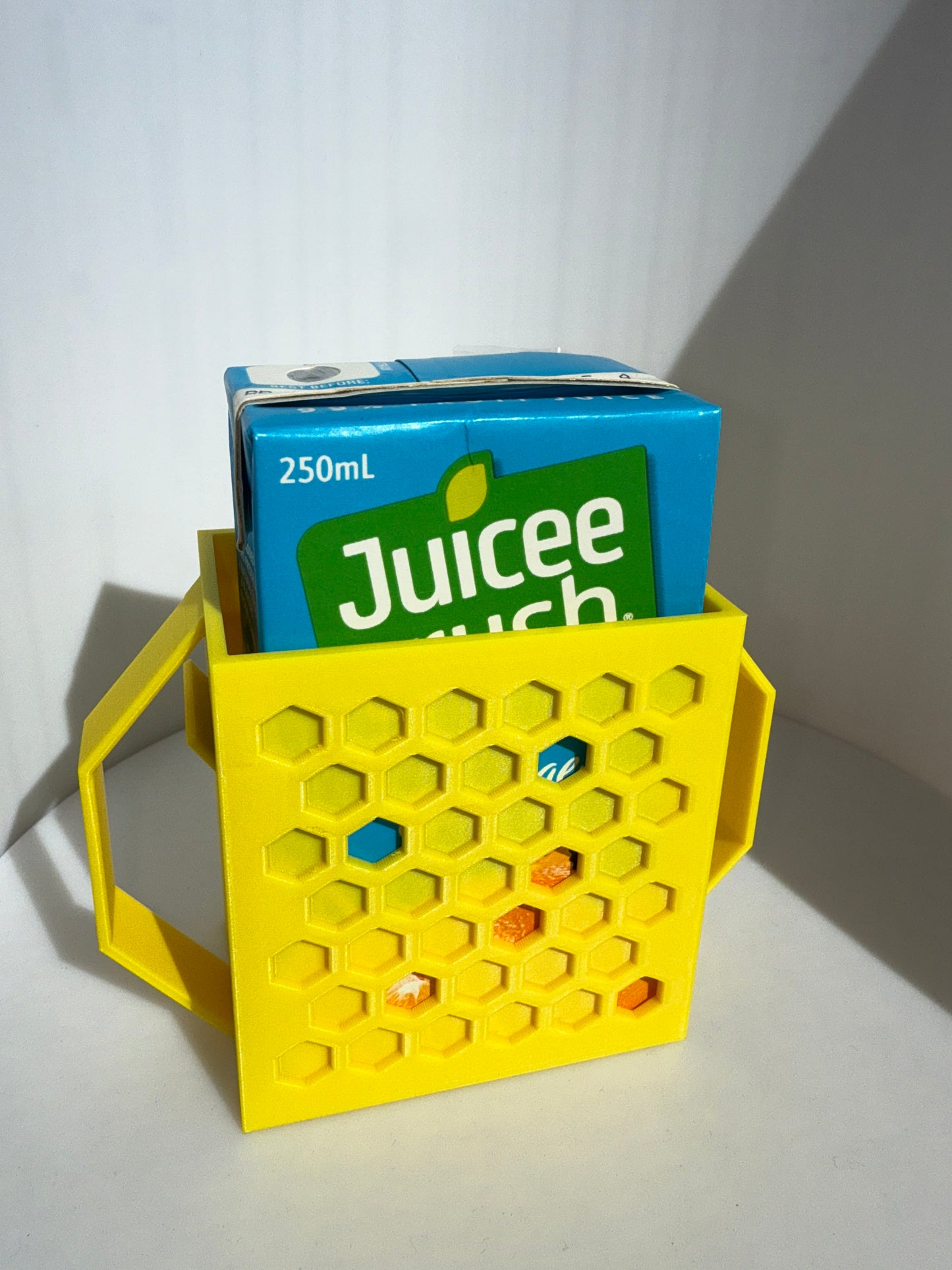 Juice box holder for kids