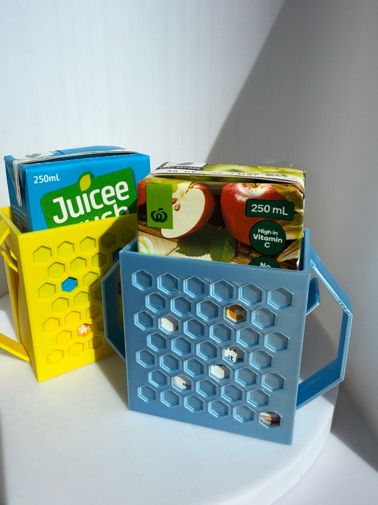 Juice box holder for kids