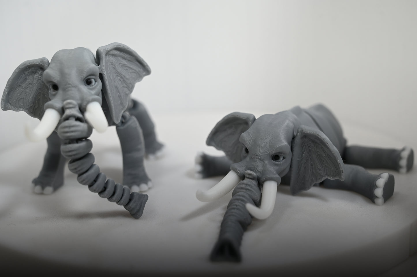 Flexi elephant with flexi trunk