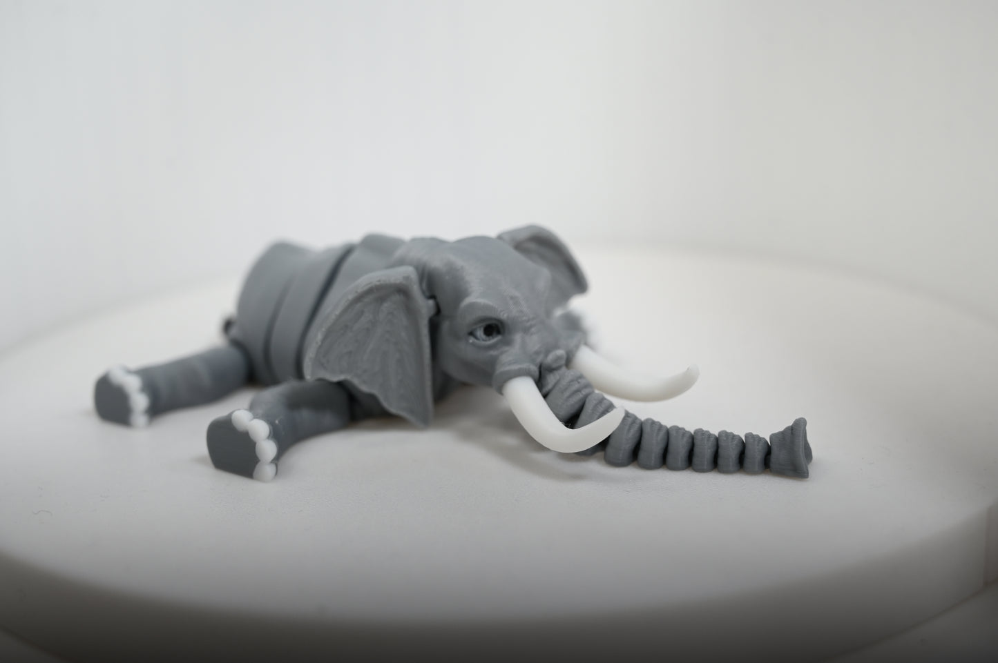 Flexi elephant with flexi trunk