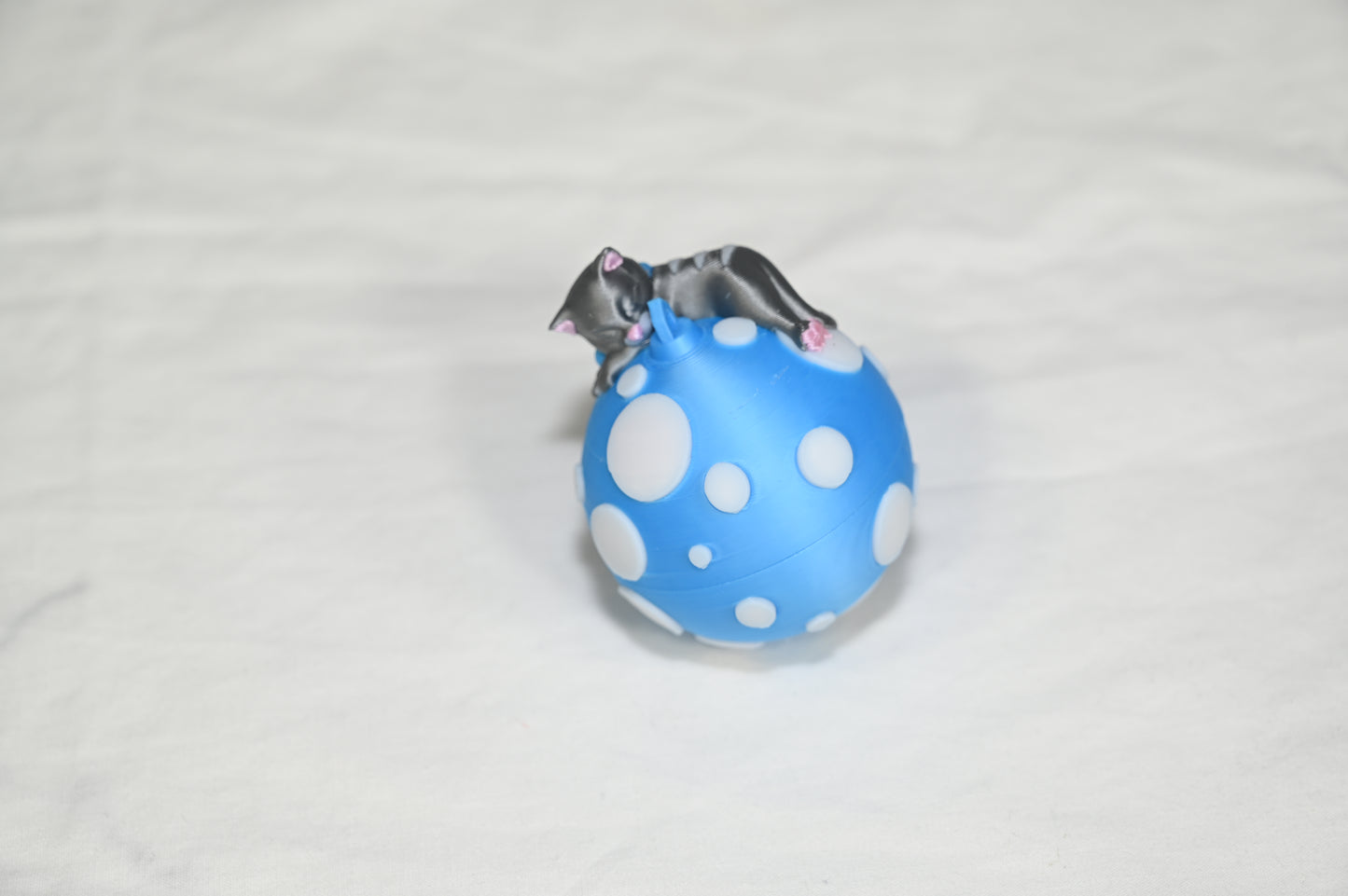 Fun Christmas ornaments, reindeer and cat