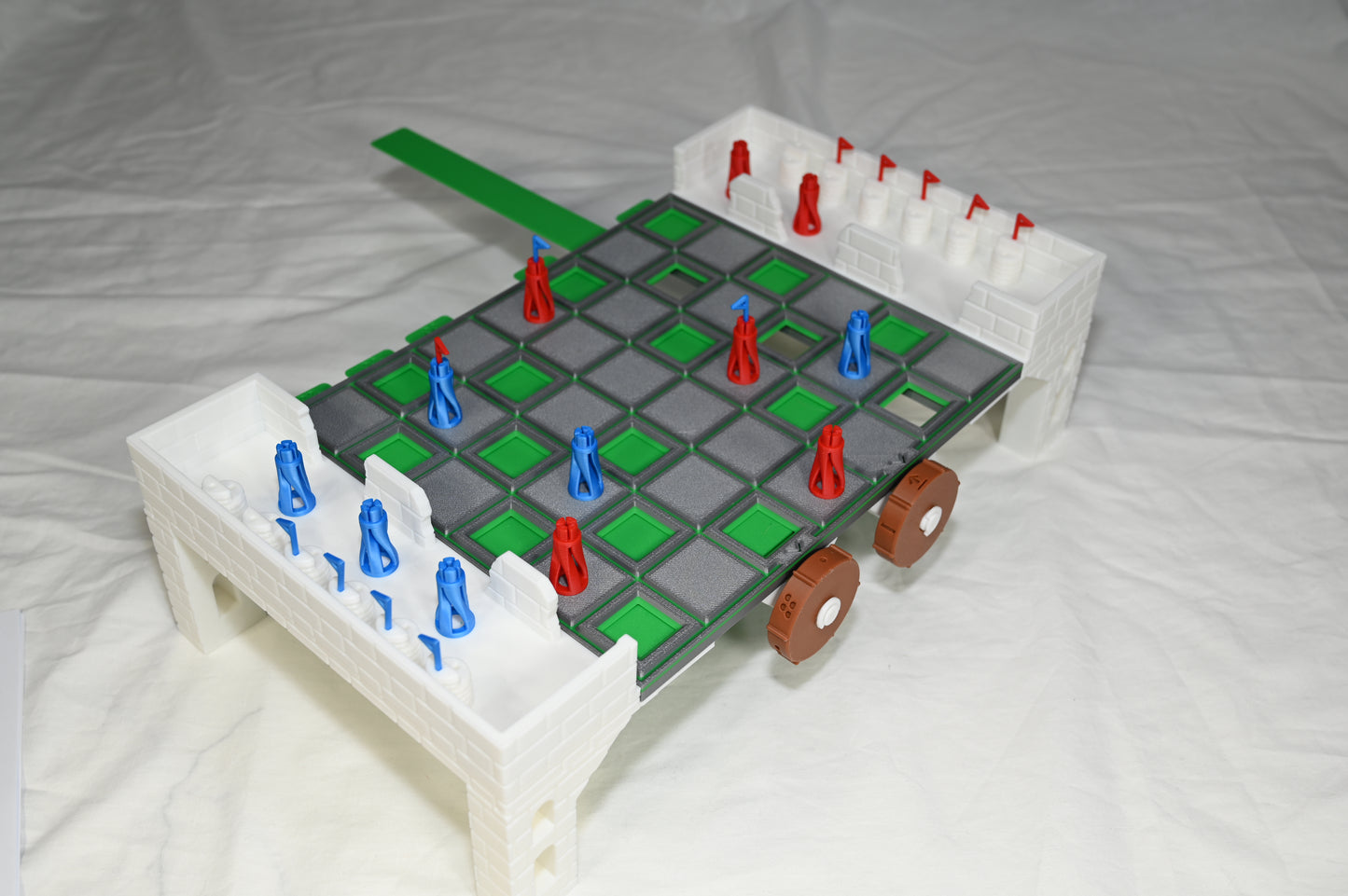 Castle capture desktop game / board game