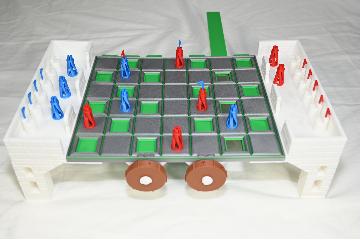 Castle capture desktop game / board game