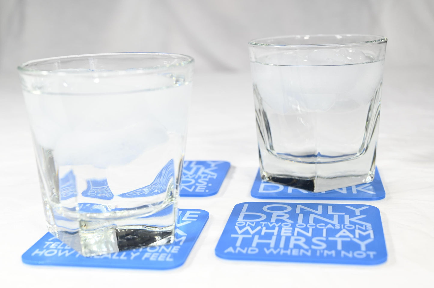 Drink Coasters - You choose the colour you require (even 4 different colours if preferred)