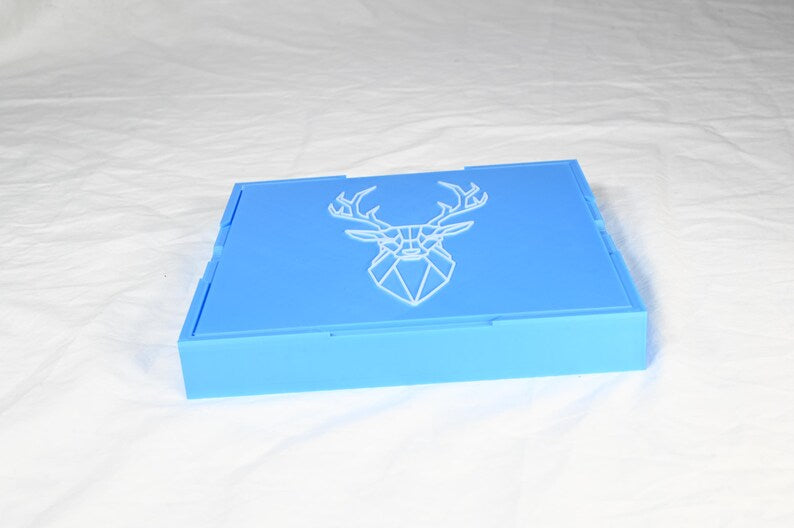 Solitaire game, marble game for one person. Board game for one complete in its own storage box