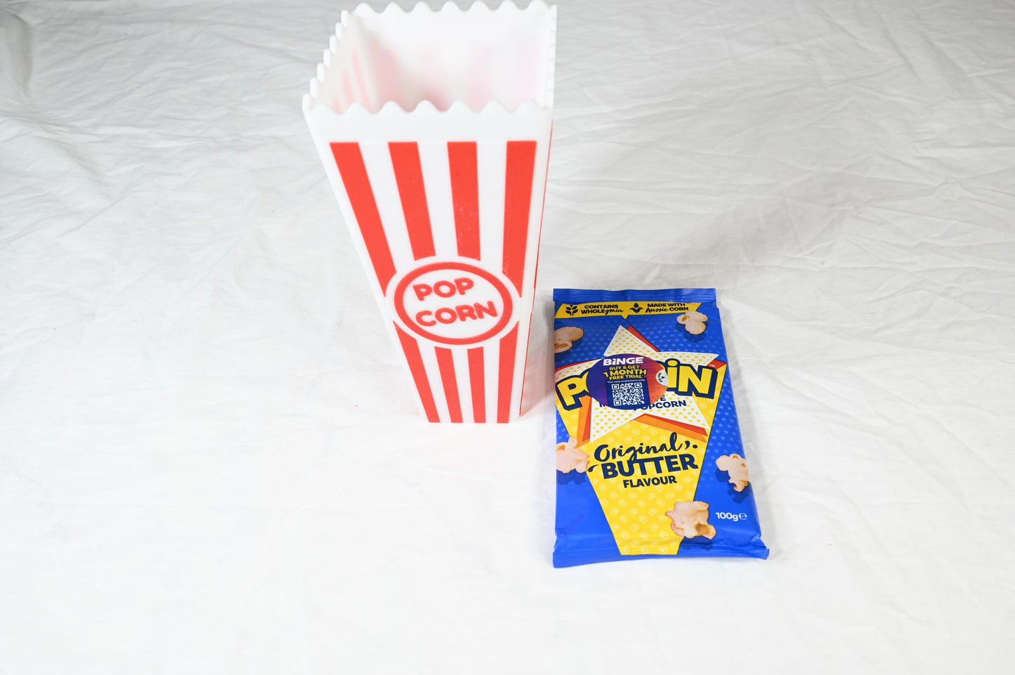 Personal Popcorn Bucket, Perfect for those movie nights at home. Get one for each member of the family. Movie nights will never be the same