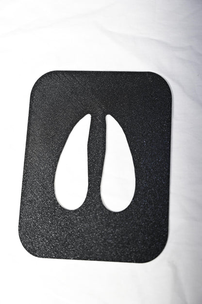 Christmas Footprint Stencils