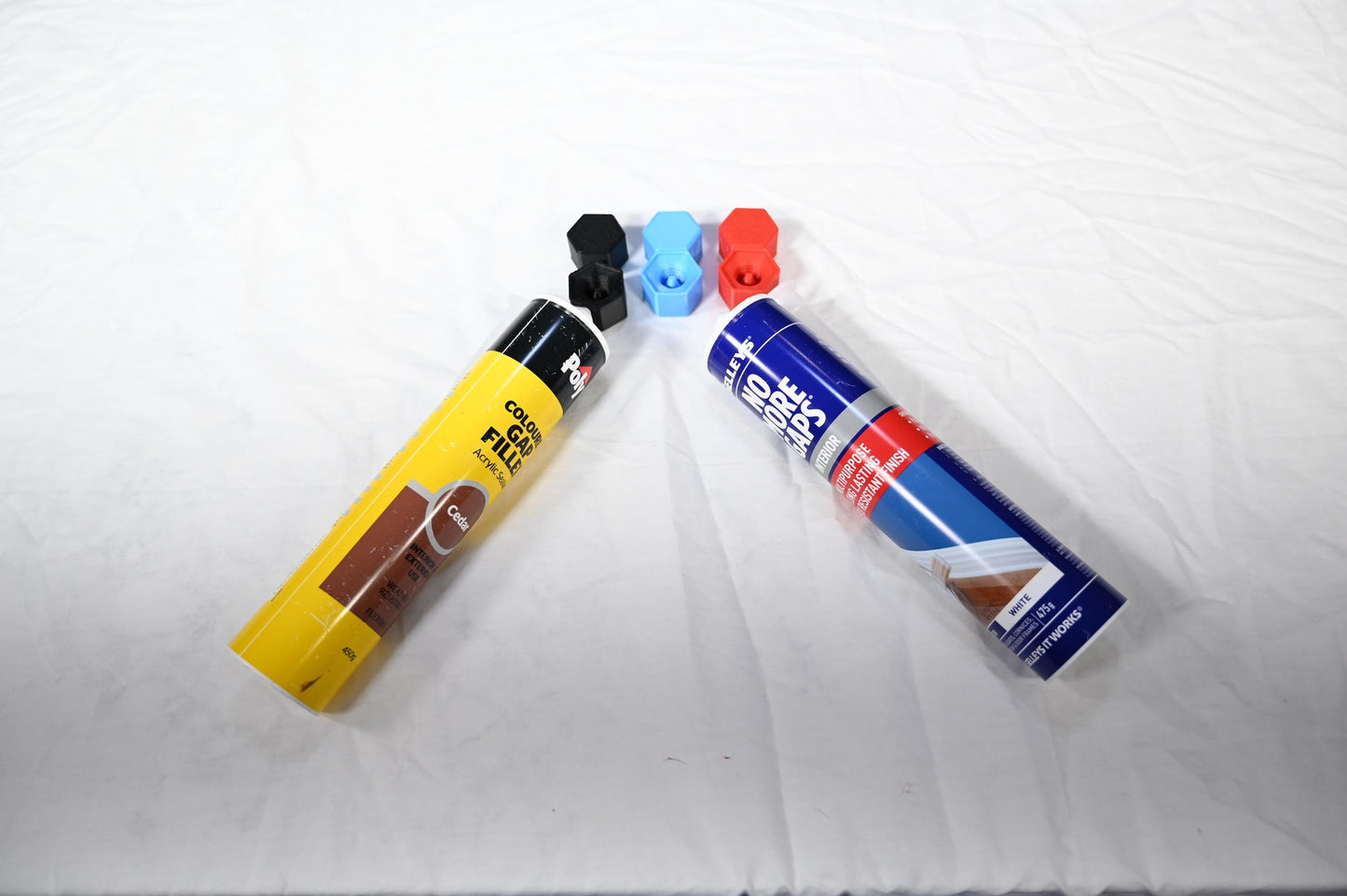 Tube Nuts - Silicone Tube Caps - Pack of 8 nuts.