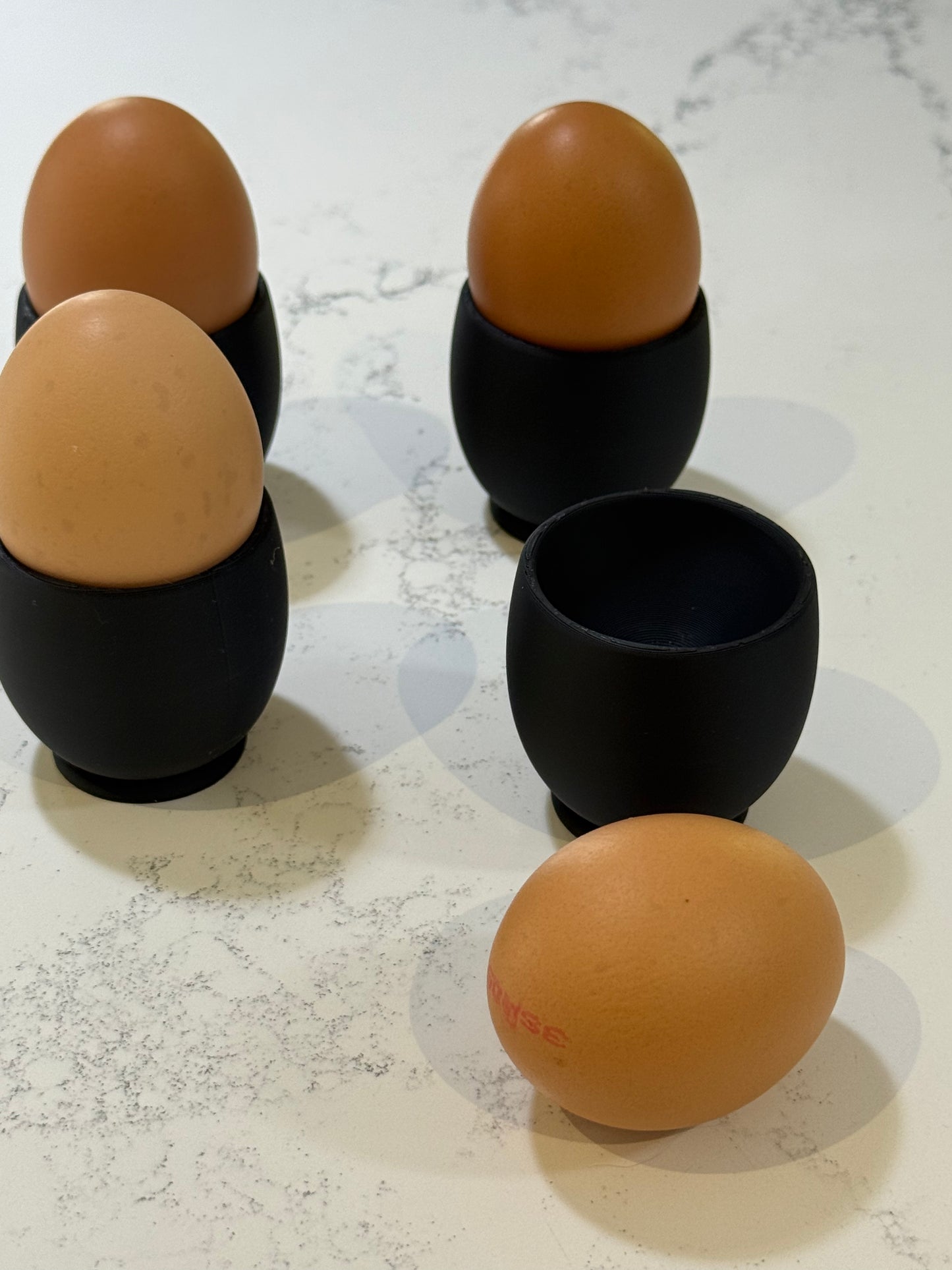 Modern minimal egg cup