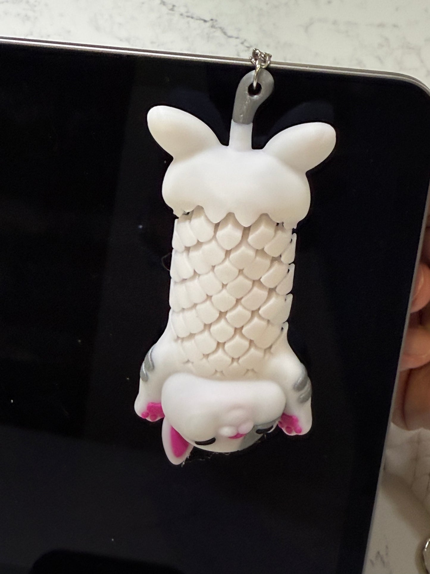 Flexi Cat bag tag / toy