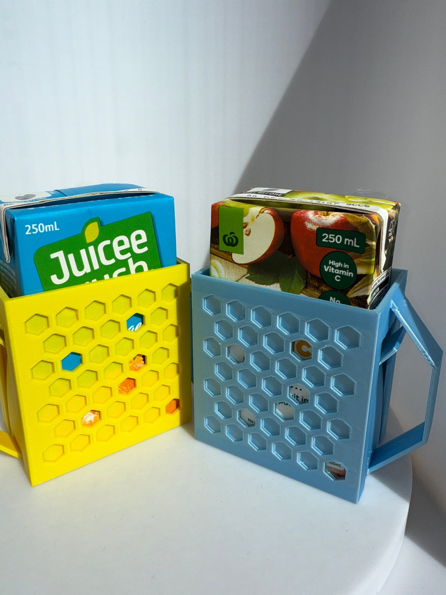 Juice box holder for kids