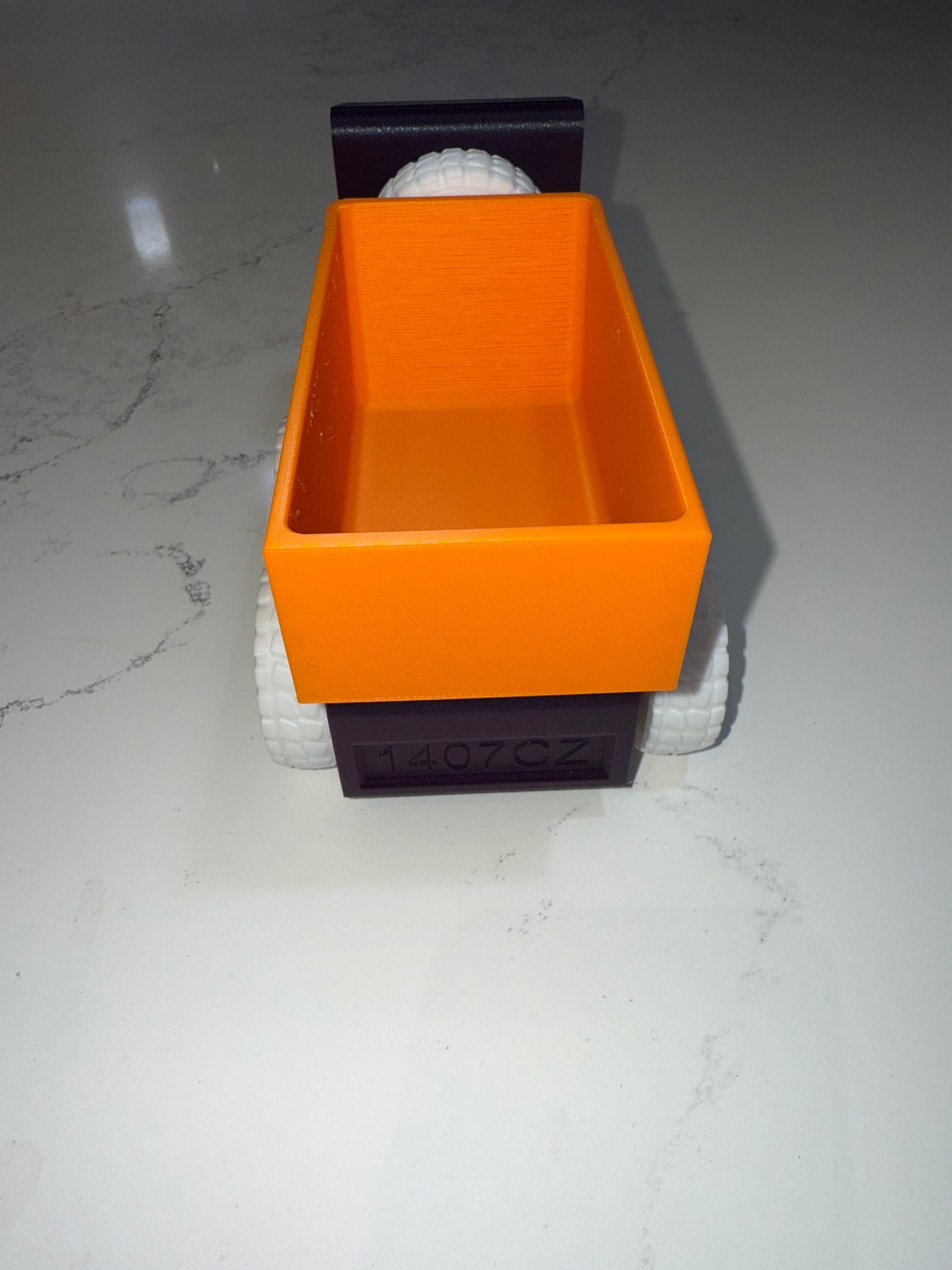Toy tip truck, fun and simple, perfect for toddlers