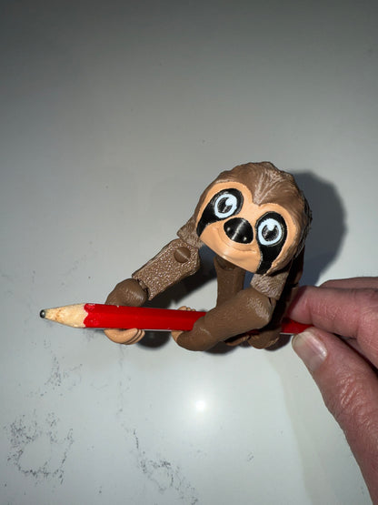 Sloth Flexi Toy / Pencil holder