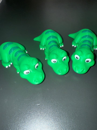 The cutest and most friendly Alligator flexi toy you will ever own