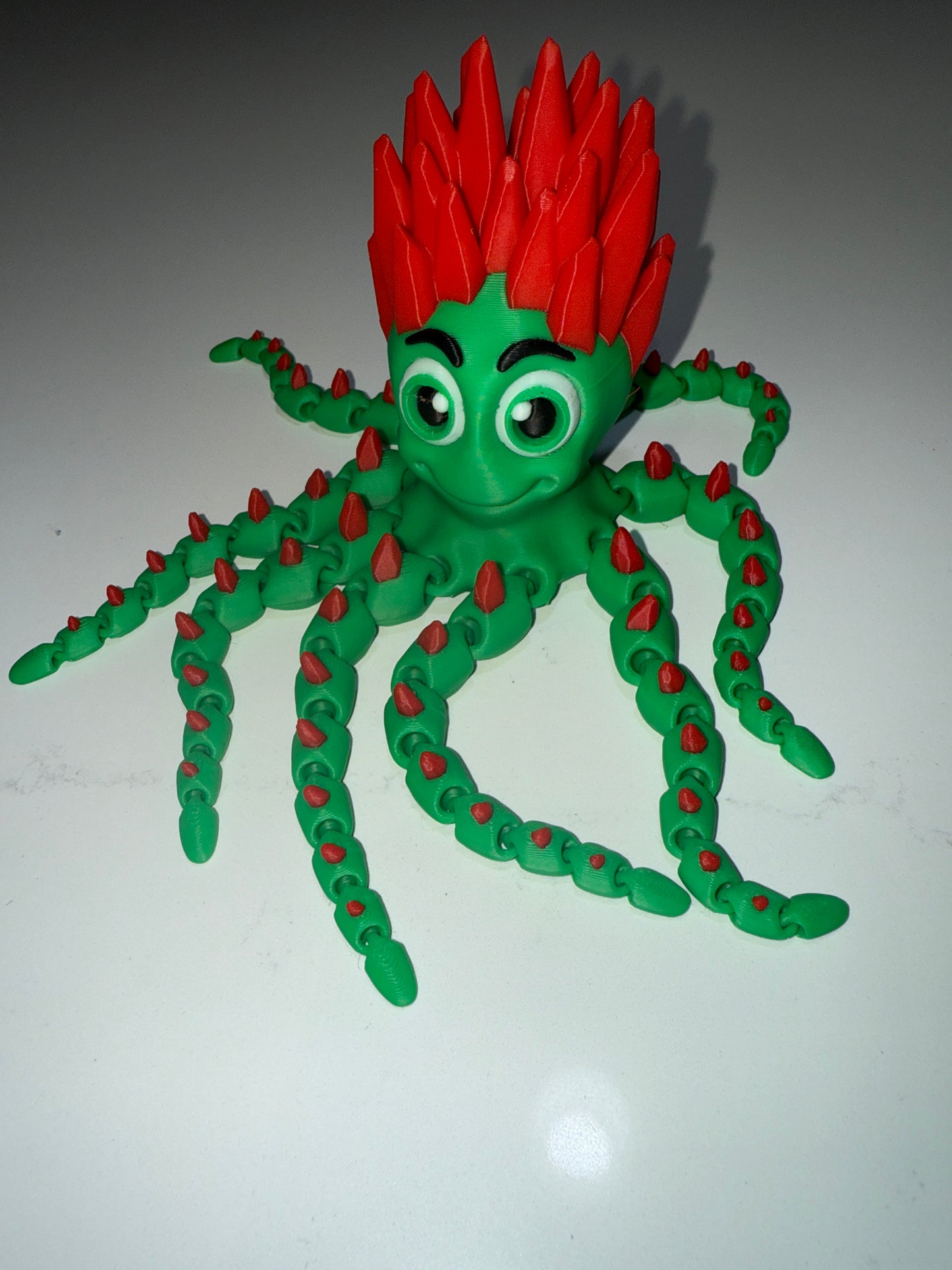 Flexi Octopus, friendliest octopus with the worst hair!