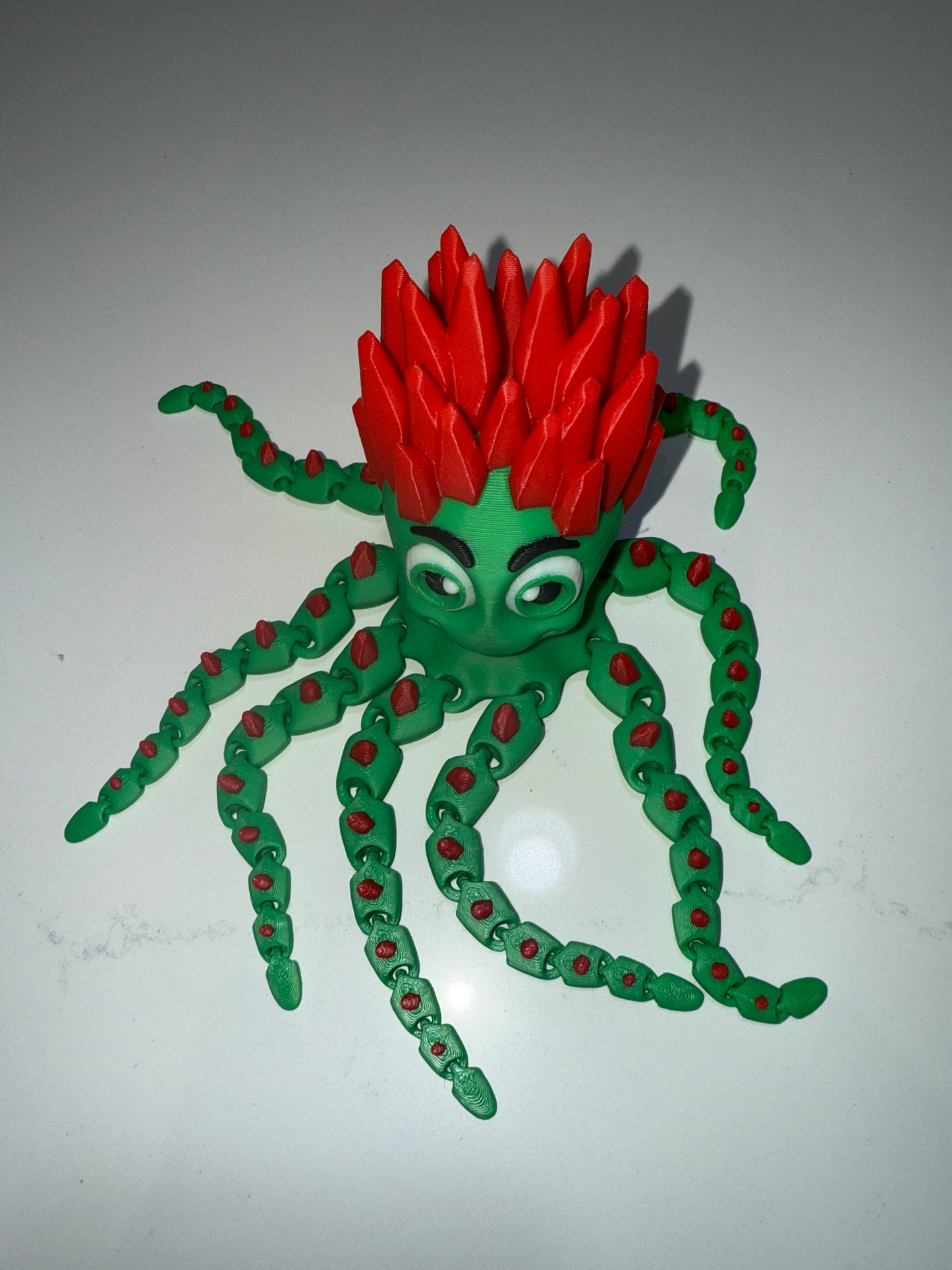 Flexi Octopus, friendliest octopus with the worst hair!
