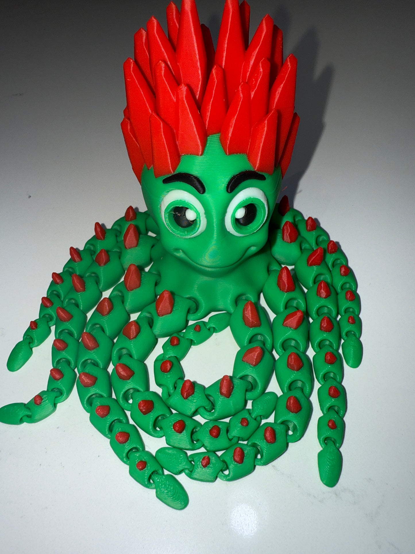 Flexi Octopus, friendliest octopus with the worst hair!