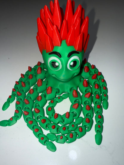 Flexi Octopus, friendliest octopus with the worst hair!