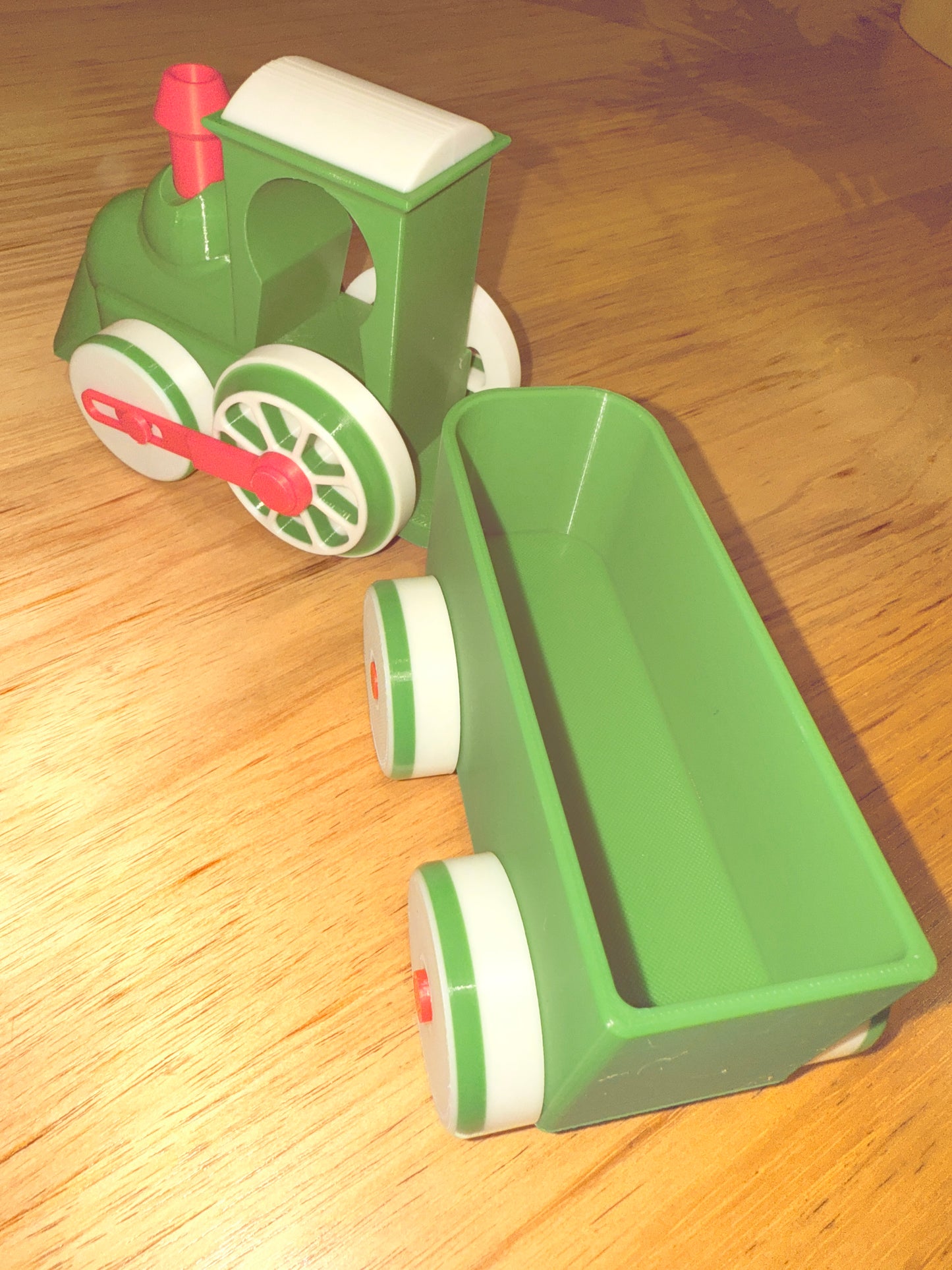 Fun push along train