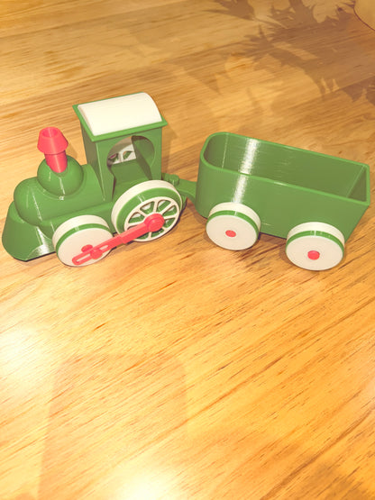 Fun push along train
