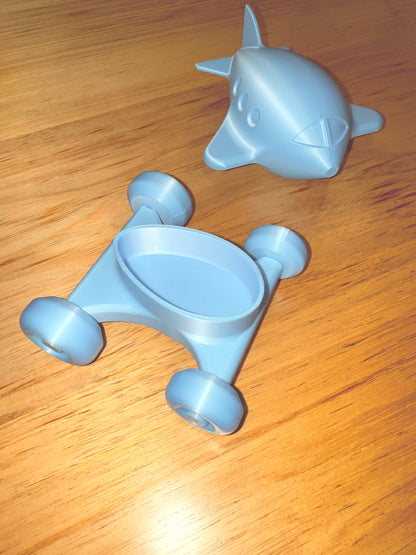 Toy airplane, model airplane, push along airplane