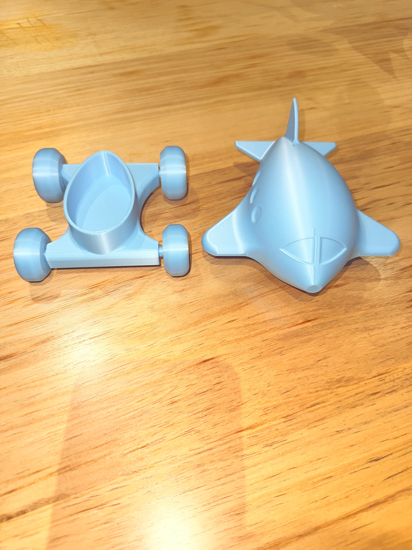 Toy airplane, model airplane, push along airplane