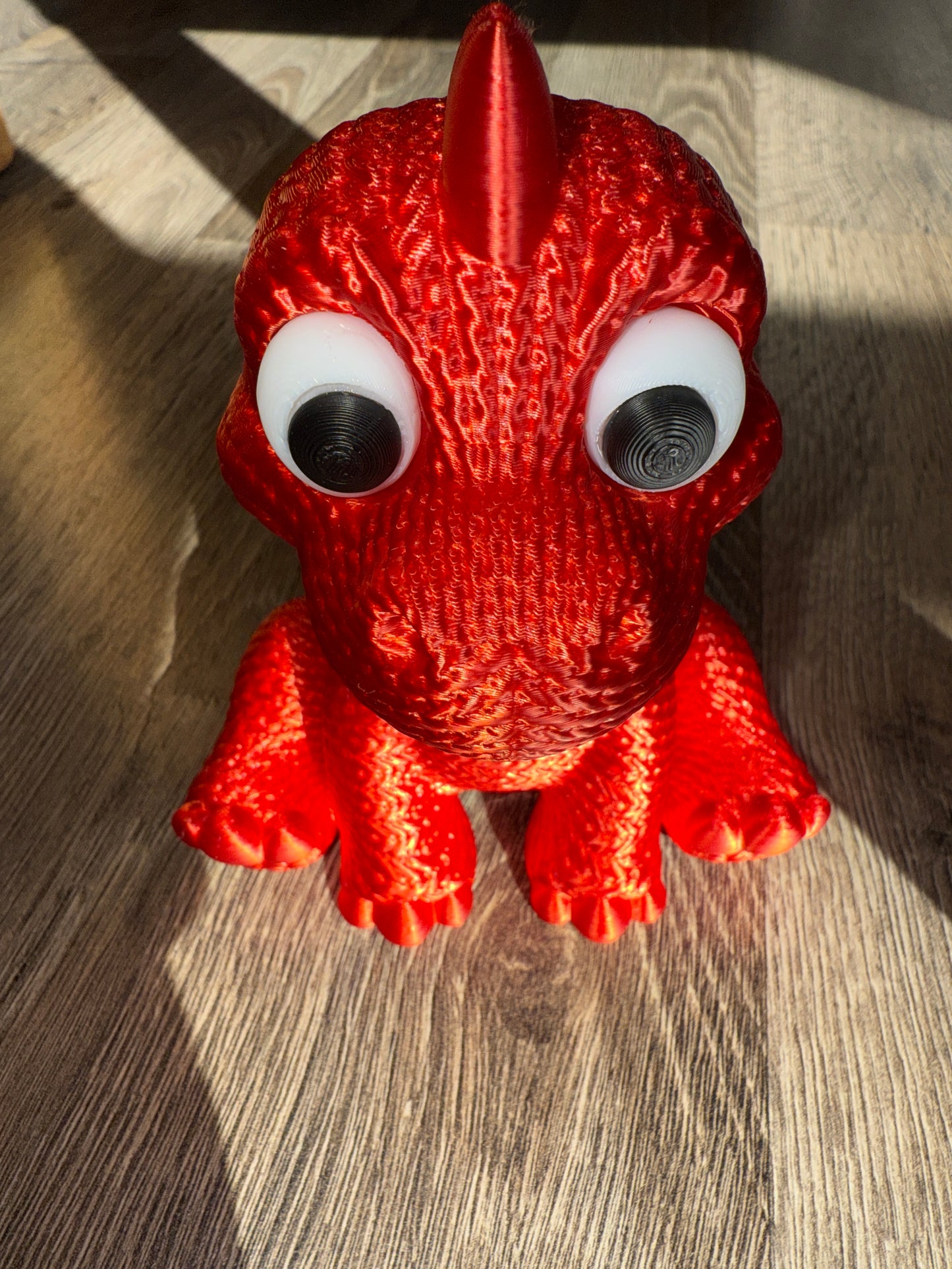 Knitted look baby dragon