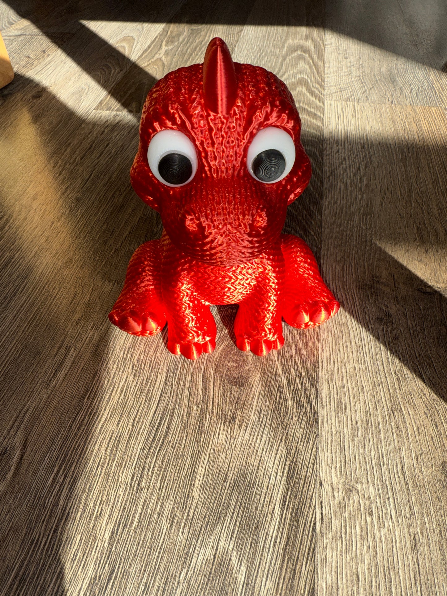 Knitted look baby dragon