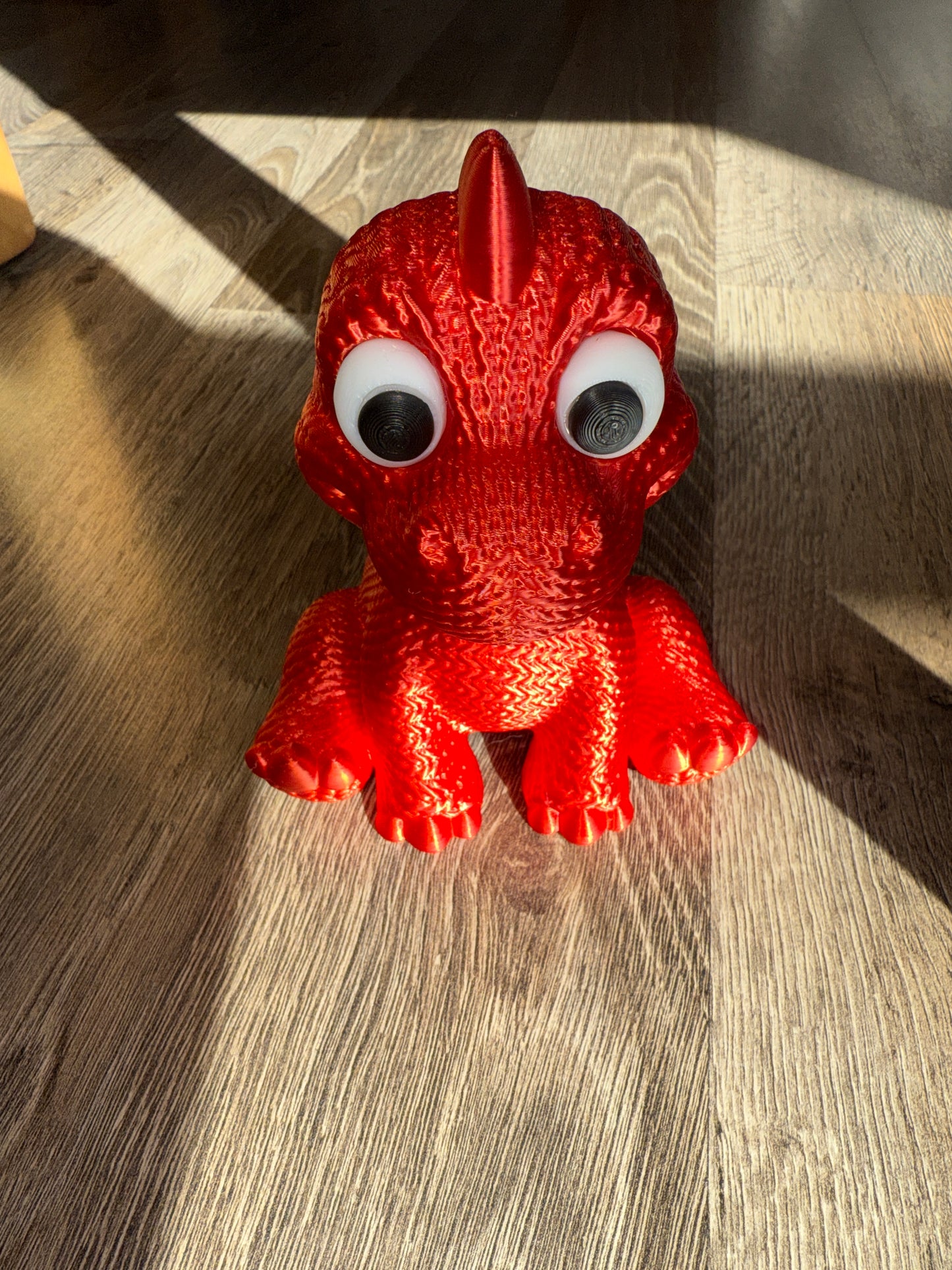 Knitted look baby dragon