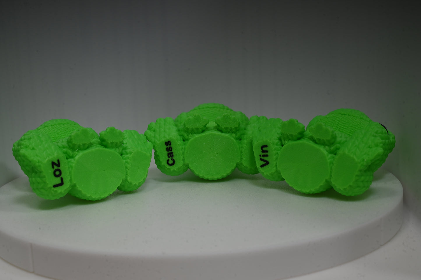Best looking green knitted style frog - incredibly cute and friendly