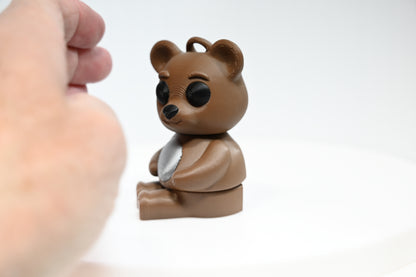 Flexi teddy bear - bobble head