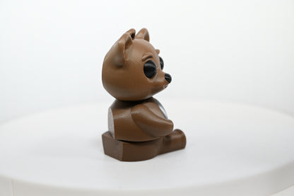Flexi teddy bear - bobble head