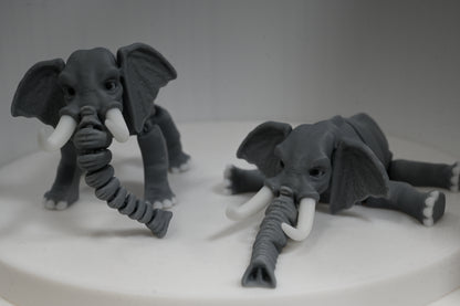 Flexi elephant with flexi trunk
