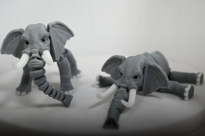 Flexi elephant with flexi trunk