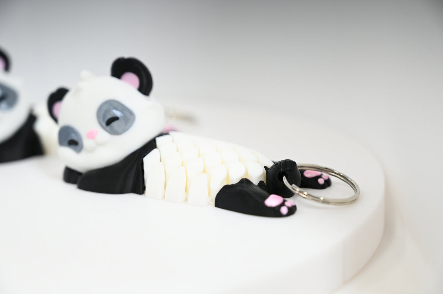 Flexi Panda bag tag or keychain