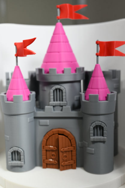 Princess castle - Fantasy castle, this is the only place your pricess is safe from those dragons!