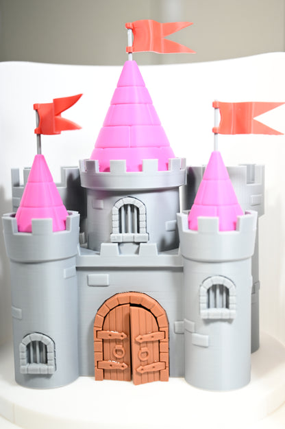 Princess castle - Fantasy castle, this is the only place your pricess is safe from those dragons!