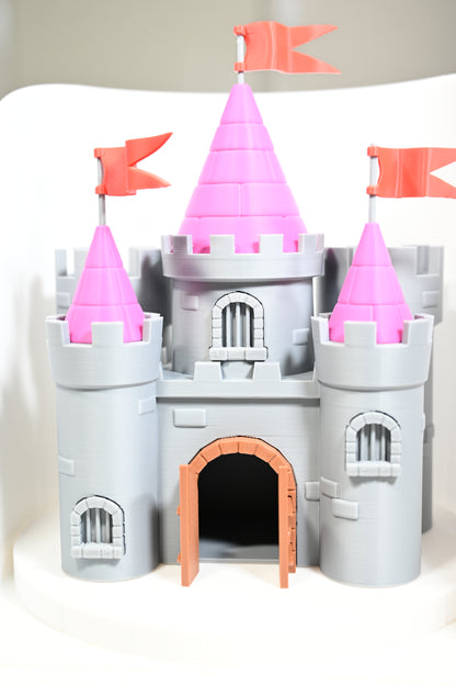 Princess castle - Fantasy castle, this is the only place your pricess is safe from those dragons!