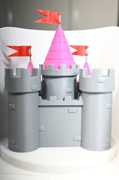 Princess castle - Fantasy castle, this is the only place your pricess is safe from those dragons!