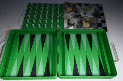 Travel board game case 4 in 1 fully self contained