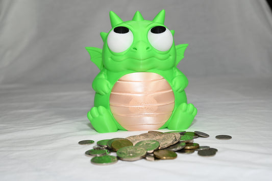 Cute baby dragon money box / piggy bank