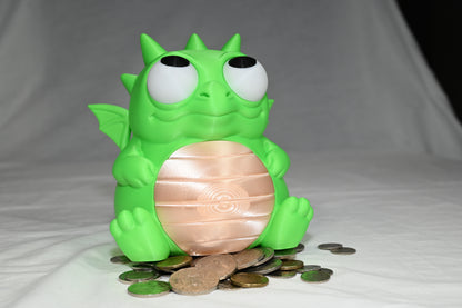 Cute baby dragon money box / piggy bank
