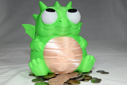 Cute baby dragon money box / piggy bank