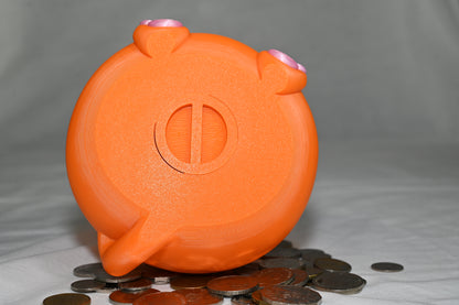 Orange cat money box / piggy bank