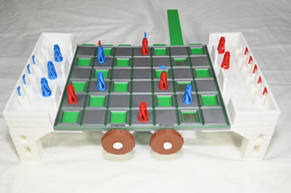 Castle capture desktop game / board game